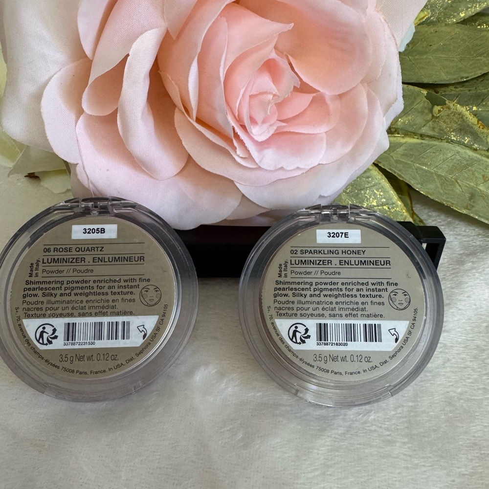 Sephora 2 COLORFUL LUMINIZER COLORS 02 SPARKLING HONEY AND 06 ROSE QUARTZ - Picture 5 of 9
